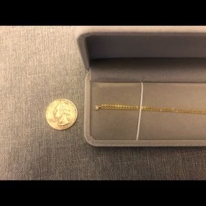 delicate diamond necklace